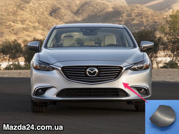G46L50A11BB - Заглушка переднего бампера Mazda 6 GL (2015-2017) с LED фарами