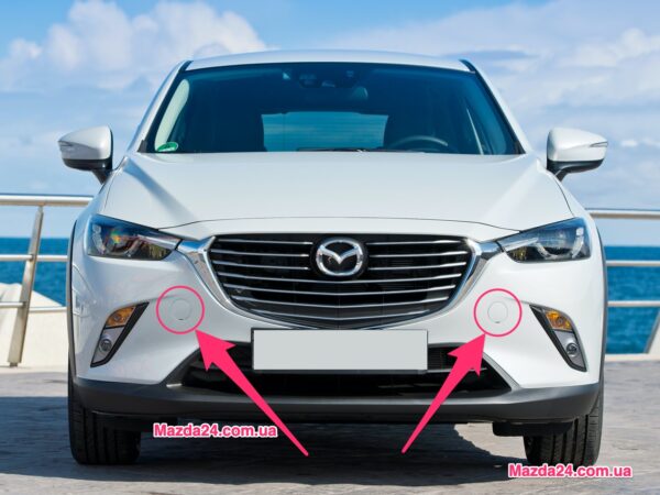 Заглушка буксировочного крюка Mazda CX-3